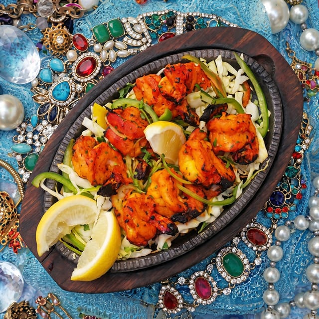 Tandoori Shrimp.