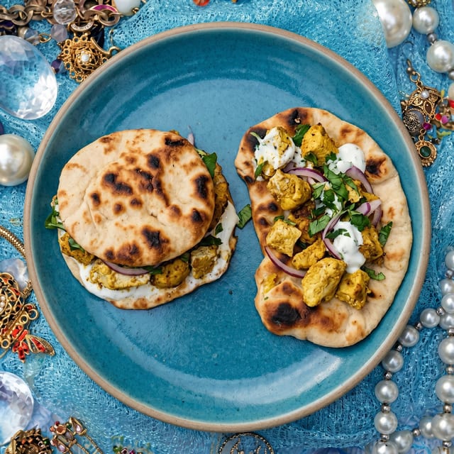 Chicken Tikka Naan.