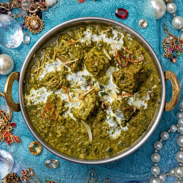 Murgh Tikka Saagwala.