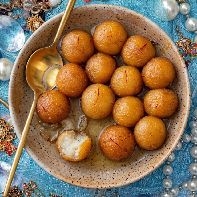 Gulab Jamun.