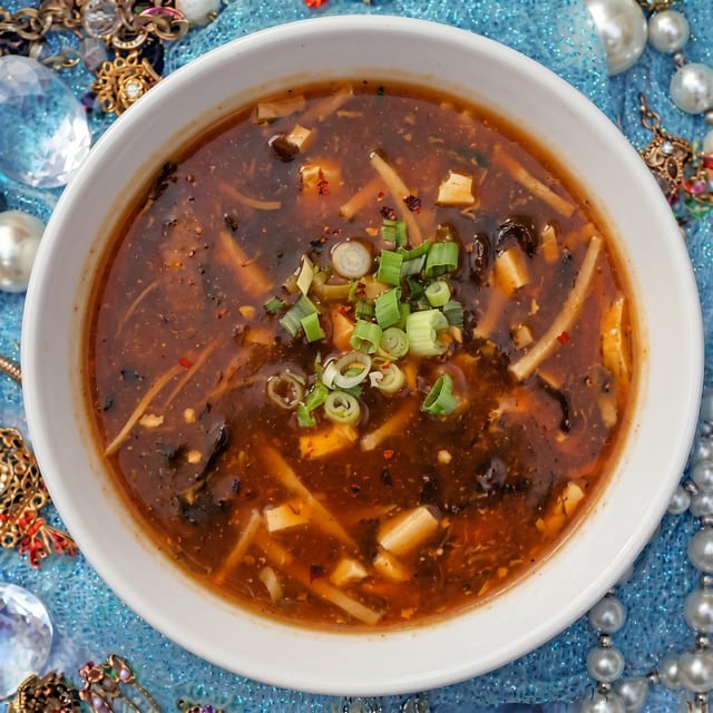 Hot & Sour Soup Chicken.