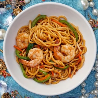 Szechwan Shrimp Noodles