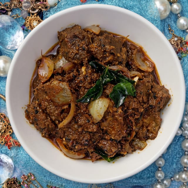 Goat Pepper Fry.