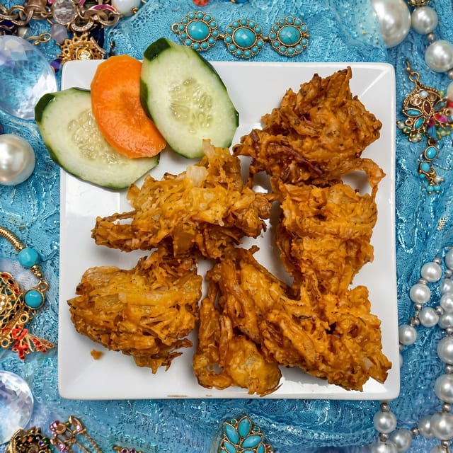 Onion Pakora.