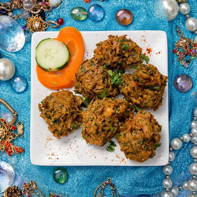 Spinach Pakora.