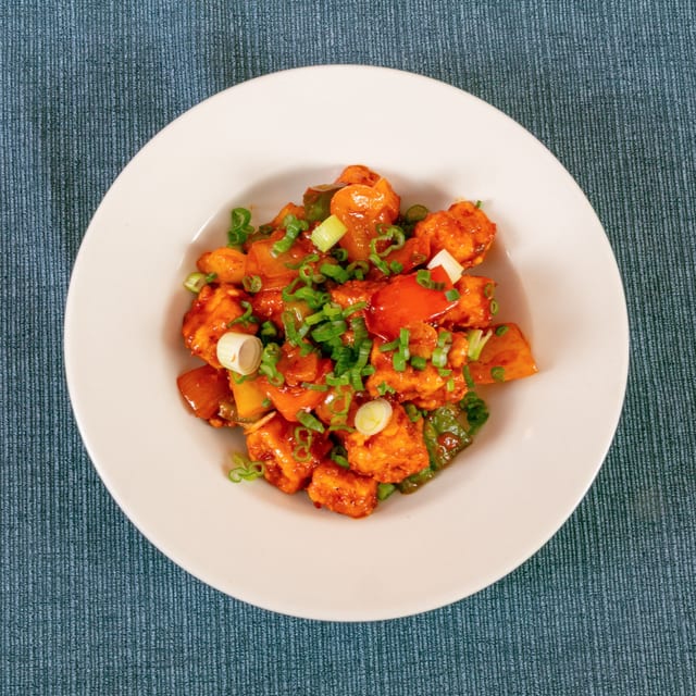 Chili Paneer.