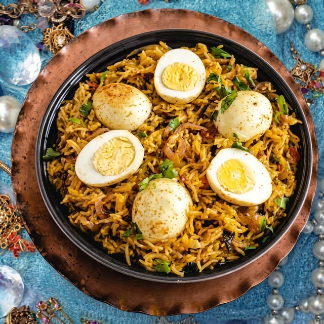 Egg Biryani.