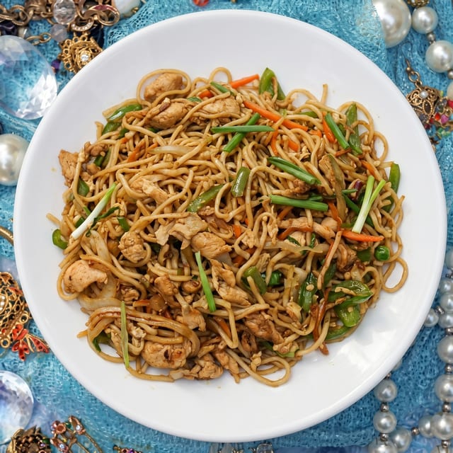 Mixed Hakka Noodles.