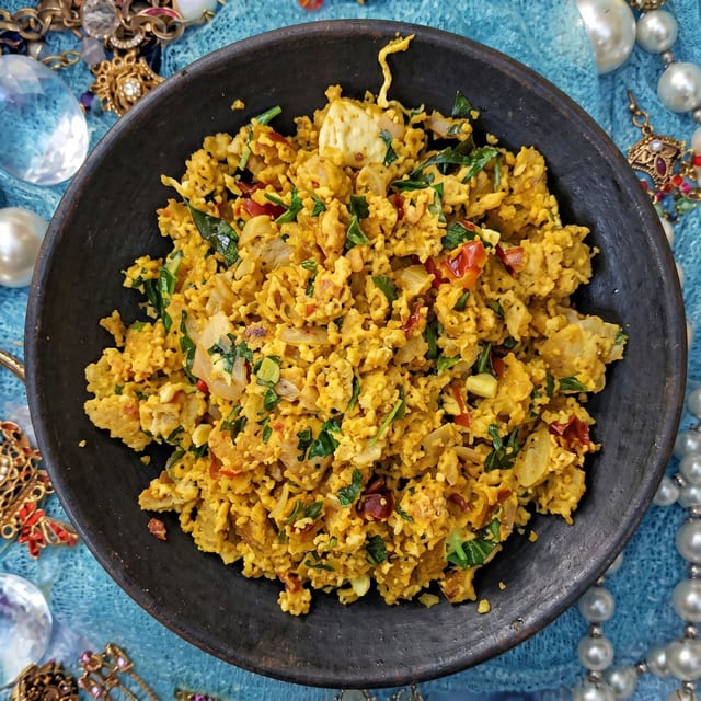 Egg Kothu Paratha.