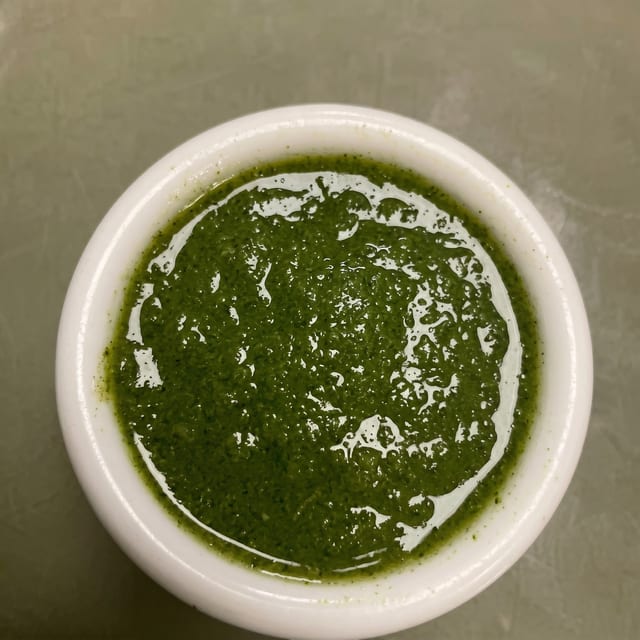 Mint Chutney.